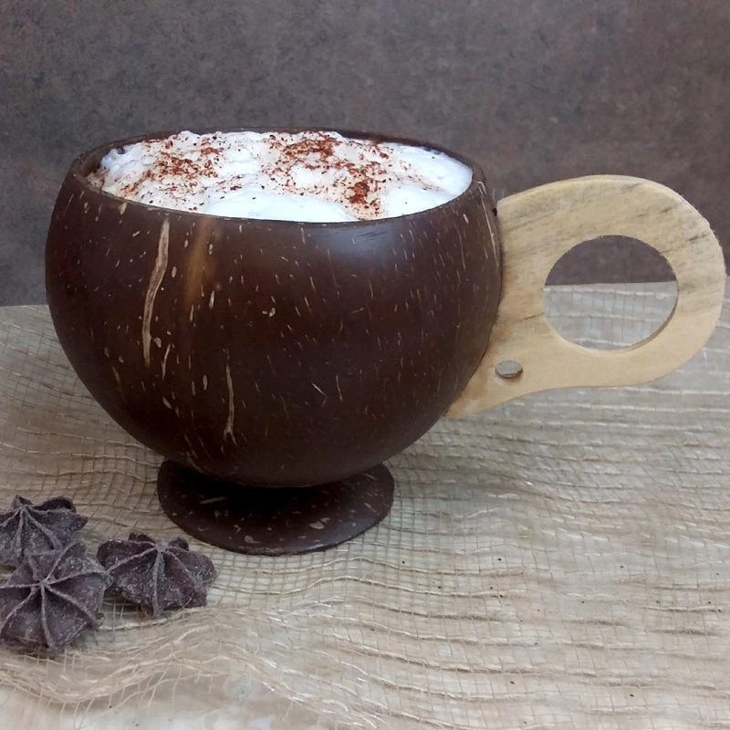 Best Sale 🎉 Bars BarConic® Real Coconut Cup With Handle - 14 Ounces ⌛ 4 Best Sale 🎉 Bars BarConic® Real Coconut Cup With Handle - 14 Ounces ⌛ - Image 2