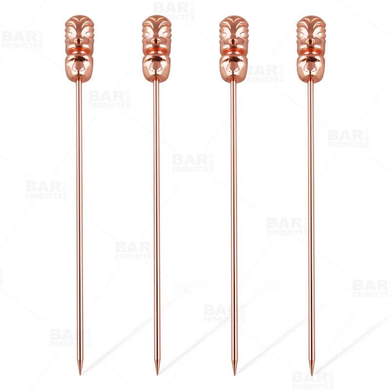 Flash Sale ✨ Bars Tiki Cocktail Picks - Copper Plated - Pack Of 4 🎉 3 Flash Sale ✨ Bars Tiki Cocktail Picks - Copper Plated - Pack Of 4 🎉