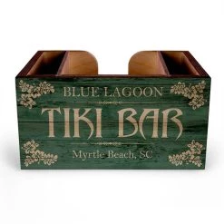 Cheapest 😀 Bars Wooden Bar Caddy - Tiki Bar - Customizable 🎉