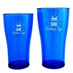 Top 10 😍 Bars Blue Bottoms Up Plastic Cup - 2 Sizes Available 😉