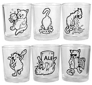 Brand new 🥰 Bars Drunk Kitties Shot Glass Set 🧨 10 Brand new 🥰 Bars Drunk Kitties Shot Glass Set 🧨 - Image 8