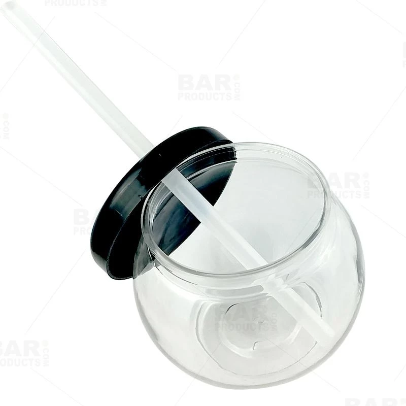Deals 🔔 Bars BarConic® Plastic Fishbowl Drinkware - Clear - 20 Ounce - With Lid And Straw 🔥 6 Deals 🔔 Bars BarConic® Plastic Fishbowl Drinkware - Clear - 20 Ounce - With Lid And Straw 🔥 - Image 4