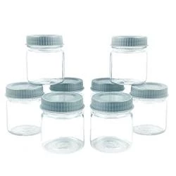 Discount ⭐ Bars Mini Mason Jars - W/ Lids - Plastic 2.5 Oz. - Pack Of 8 ⌛ 3 Discount ⭐ Bars Mini Mason Jars - W/ Lids - Plastic 2.5 Oz. - Pack Of 8 ⌛