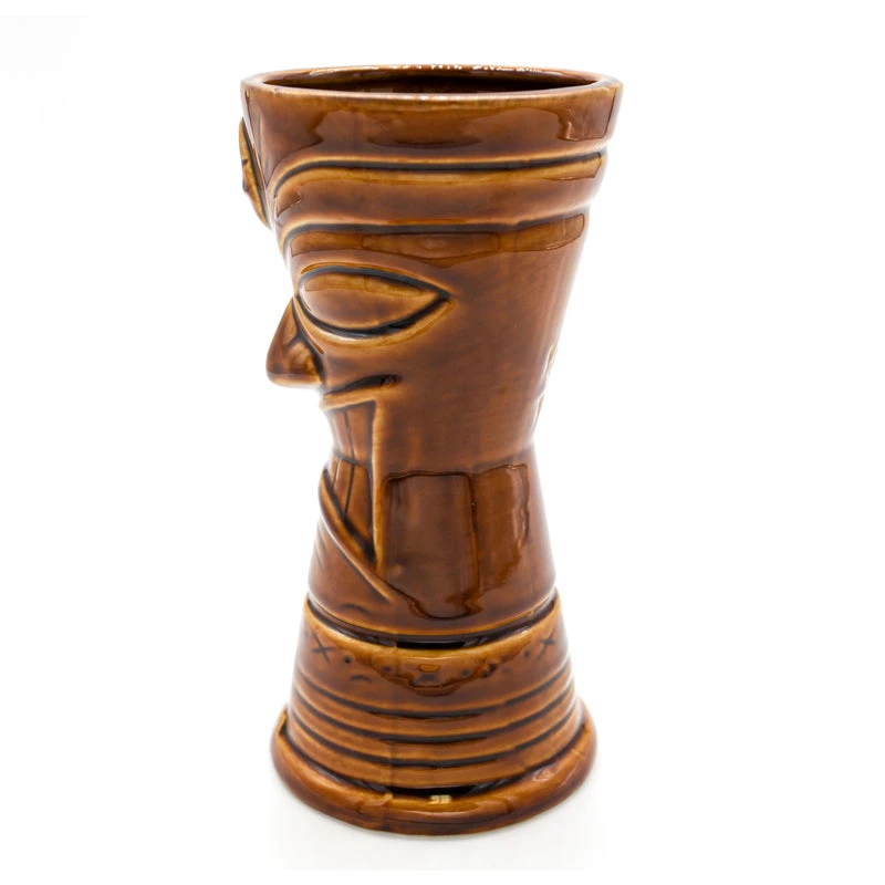 New 🛒 Bars BarConic® Ceramic Tiki Mug - Koa 💯 6 New 🛒 Bars BarConic® Ceramic Tiki Mug - Koa 💯 - Image 4