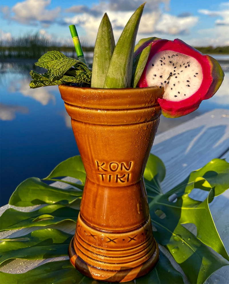 New 🛒 Bars BarConic® Ceramic Tiki Mug - Koa 💯 7 New 🛒 Bars BarConic® Ceramic Tiki Mug - Koa 💯 - Image 5