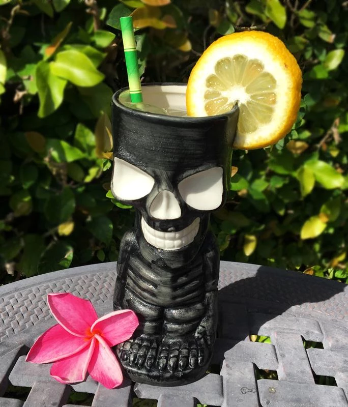 Flash Sale 💯 Bars BarConic® Ceramic Skeleton Tiki Mug - 10oz ❤️ 6 Flash Sale 💯 Bars BarConic® Ceramic Skeleton Tiki Mug - 10oz ❤️ - Image 4