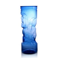 Promo 😍 Bars BarConic® Tiki Cup - Blue Plastic W/ Lid And Straw - 24oz 😍 11 Promo 😍 Bars BarConic® Tiki Cup - Blue Plastic W/ Lid And Straw - 24oz 😍 -BARS Sales Store dw tikibl ls blue tiki guy plastic cup with lid side 800x