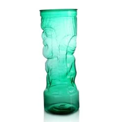 Discount ✔️ Bars BarConic® Tiki Cup - Green Plastic W/ Lid And Straw - 24oz ✨ 10 Discount ✔️ Bars BarConic® Tiki Cup - Green Plastic W/ Lid And Straw - 24oz ✨ -BARS Sales Store dw tikigr ls green plastic tiki guy cup straw side 800x