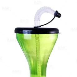 Flash Sale 🤩 Bars BarConic® Party Yard Cup - 24oz - Green With Lid & Straw 💯 -BARS Sales Store dw yard 24gr 24 oz green party yard top bpc 800x