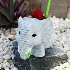 Discount 👍 Bars BarConic® Tiki Mug - Ceramic Elephant 🔥 -BARS Sales Store elephant tiki mug BS 2 800x
