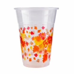 Buy 🛒 Bars Soft Plastic Cups - 20 Ct Autumn Leaves - 16 Ounce ⭐