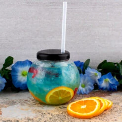 Coupon 🌟 Bars 47ounce - BarConic® Fishbowl W/lid & Straw 🛒 9 Coupon 🌟 Bars 47ounce - BarConic® Fishbowl W/lid & Straw 🛒 -BARS Sales Store fishbowl 47 scene1 800x