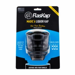 Buy 🤩 Bars FlasKap Liquor Lid For Large Tumblers - Madic - 6oz (Color Options) 🌟