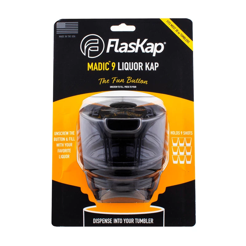Brand new ⭐ Bars FlasKap Liquor Lid For Large Tumblers - Madic - 9oz (Color Options) 🛒 11 Brand new ⭐ Bars FlasKap Liquor Lid For Large Tumblers - Madic - 9oz (Color Options) 🛒 - Image 9