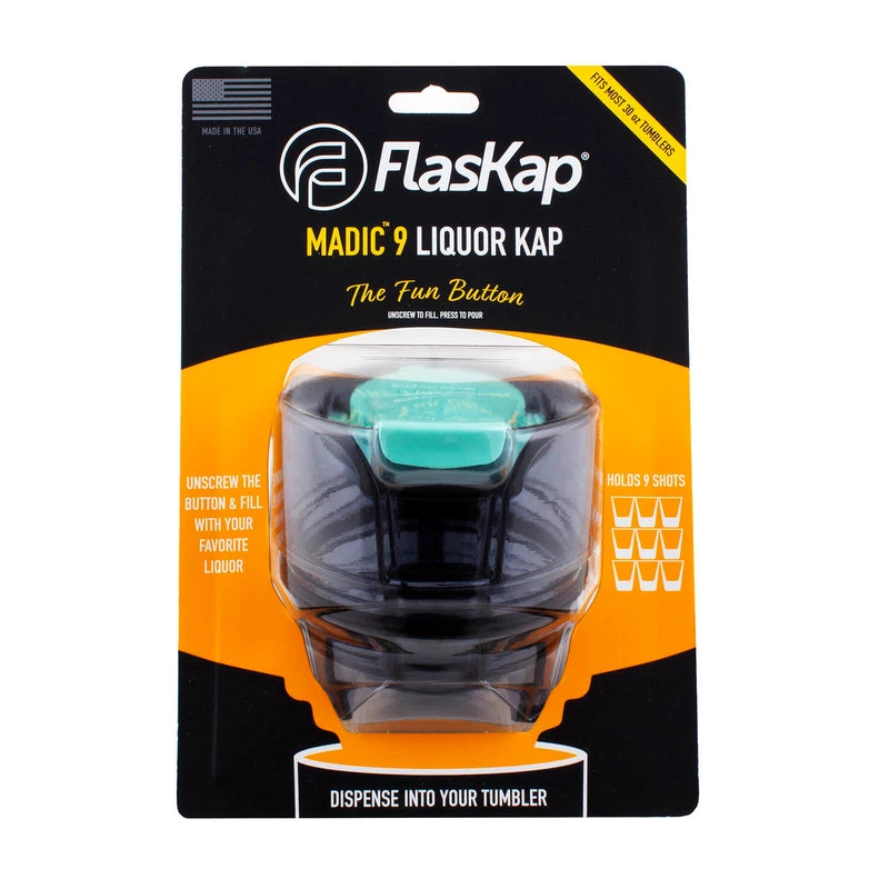 Brand new ⭐ Bars FlasKap Liquor Lid For Large Tumblers - Madic - 9oz (Color Options) 🛒 9 Brand new ⭐ Bars FlasKap Liquor Lid For Large Tumblers - Madic - 9oz (Color Options) 🛒 - Image 7