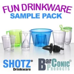 Best reviews of 🔔 Bars BarConic® SHOTZ® Fun Drinkware Sample Pack - Plastic ⭐