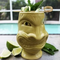 Buy 👍 Bars BarConic® Tiki Mug – Funny Face – 12oz. 😀 11 Buy 👍 Bars BarConic® Tiki Mug – Funny Face – 12oz. 😀 -BARS Sales Store funny face yellow tiki mug man 2 800x
