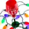 Deals 😀 Bars Holiday Novelty Wine Glass - Let's Get Lit - 20 Ounce 🔔 -BARS Sales Store get lit plastic novelty wine glass christmas bulb 2 800x