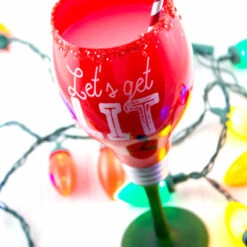 Deals ๐ Bars Holiday Novelty Wine Glass - Let's Get Lit - 20 Ounce ๐ 7 Deals ๐ Bars Holiday Novelty Wine Glass - Let's Get Lit - 20 Ounce ๐ -BARS Sales Store get lit plastic novelty wine glass christmas bulb 3 800x