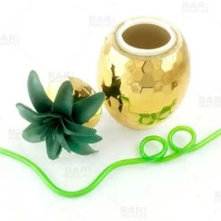 Promo β Bars Plastic Gold Pineapple Drinking Cup W/ Straw And Lid - 28oz π 8 Promo β Bars Plastic Gold Pineapple Drinking Cup W/ Straw And Lid - 28oz π -BARS Sales Store gold disco pineapple bpc 3 800x