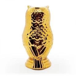 Best Sale 😀 Bars Barconic® Tiki Great Horned Owl - 24 Ounce 🧨 -BARS Sales Store golden owl tiki mug bs 3 800x