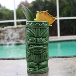 Cheap ⌛ Bars BarConic® Tiki Mug – Growl – 12oz. 😀 14 Cheap ⌛ Bars BarConic® Tiki Mug – Growl – 12oz. 😀 -BARS Sales Store growl ceramic tiki mug green cup 2 800x