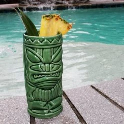 Cheap ⌛ Bars BarConic® Tiki Mug – Growl – 12oz. 😀 13 Cheap ⌛ Bars BarConic® Tiki Mug – Growl – 12oz. 😀 -BARS Sales Store growl ceramic tiki mug green cup 3 800x