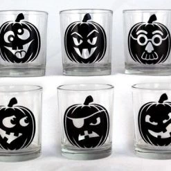 Wholesale 🔔 Bars Jack O'Lantern Votive/Shot Glass - 2.5 Ounce 🤩