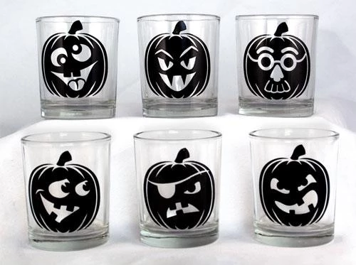 Wholesale 🔔 Bars Jack O'Lantern Votive/Shot Glass - 2.5 Ounce 🤩 3 Wholesale 🔔 Bars Jack O'Lantern Votive/Shot Glass - 2.5 Ounce 🤩