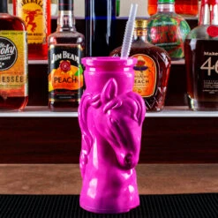 Wholesale 🔔 Bars BarConic® Pink Horse - 30 Ounce - Party Yard ✔️ 7 Wholesale 🔔 Bars BarConic® Pink Horse - 30 Ounce - Party Yard ✔️ -BARS Sales Store horse party yard scene1 800x