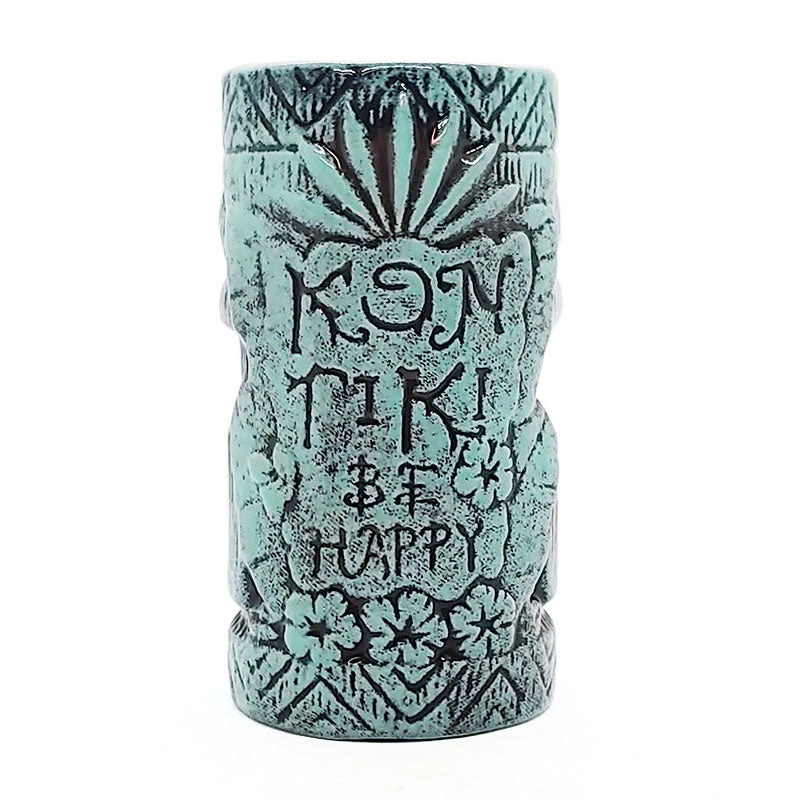 Brand new 💯 Bars BarConic® Tiki Drinkware - Kon Tiki Teal - 20oz 🔔 5 Brand new 💯 Bars BarConic® Tiki Drinkware - Kon Tiki Teal - 20oz 🔔 - Image 3