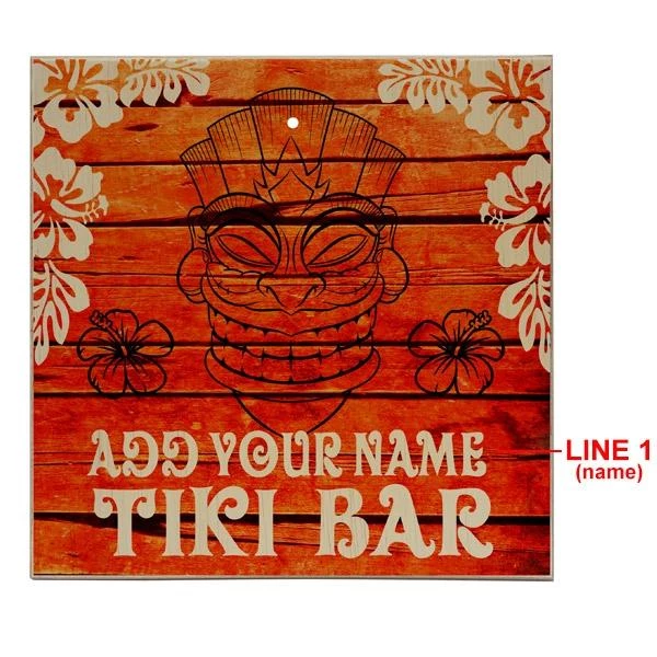 Promo ๐ Bars ADD YOUR NAME Large Tabletop Ring Toss Game - Tiki ๐ 4 Promo ๐ Bars ADD YOUR NAME Large Tabletop Ring Toss Game - Tiki ๐ - Image 2