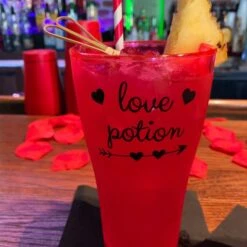 Discount 🤩 Bars Polycarbonate Cup - Neon Pink Love Potion 👍 -BARS Sales Store love 570pk poly love potion polycarb glasses bar main 2 800x