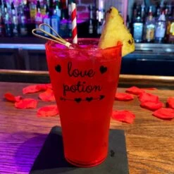 Discount 🤩 Bars Polycarbonate Cup - Neon Pink Love Potion 👍 -BARS Sales Store love 570pk poly love potion polycarb glasses bar main 800x