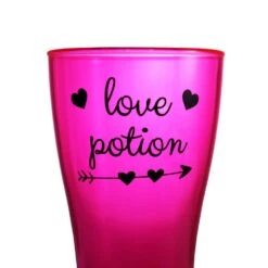 Discount 🤩 Bars Polycarbonate Cup - Neon Pink Love Potion 👍 -BARS Sales Store love 570pk poly love potion polycarb glasses close 800x