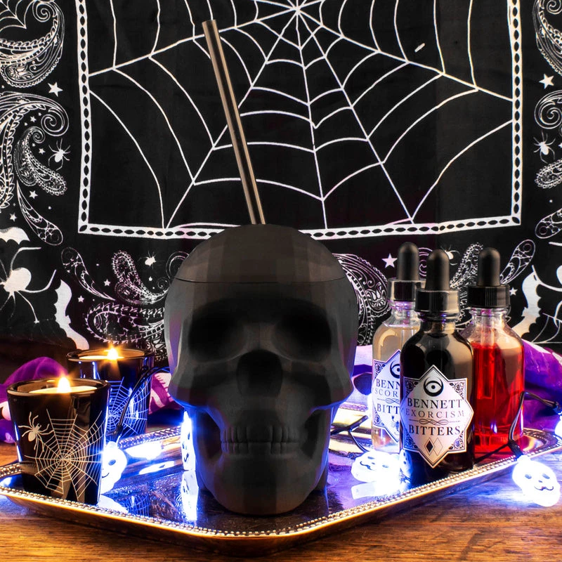 Outlet ๐ Bars Skull Cup W/ Straw And Lid - 22 Ounce (Color Options) ๐ 6 Outlet ๐ Bars Skull Cup W/ Straw And Lid - 22 Ounce (Color Options) ๐ - Image 4