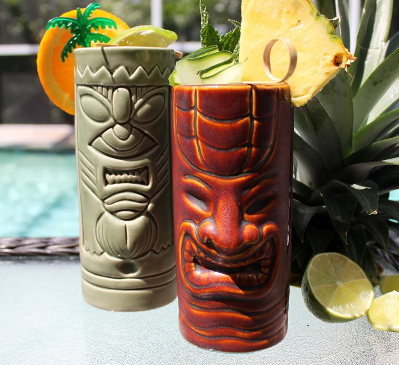 New 🤩 Bars 11oz Mean Green Tiki Mug ❤️ 6 New 🤩 Bars 11oz Mean Green Tiki Mug ❤️ - Image 4