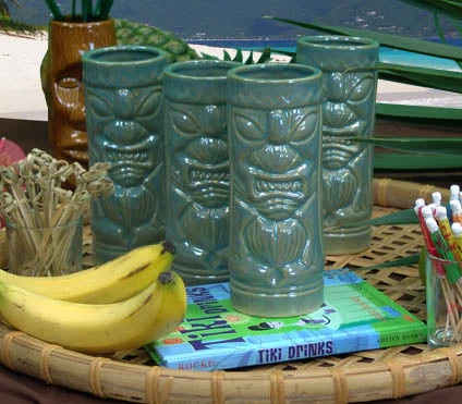 New 🤩 Bars 11oz Mean Green Tiki Mug ❤️ 3 New 🤩 Bars 11oz Mean Green Tiki Mug ❤️