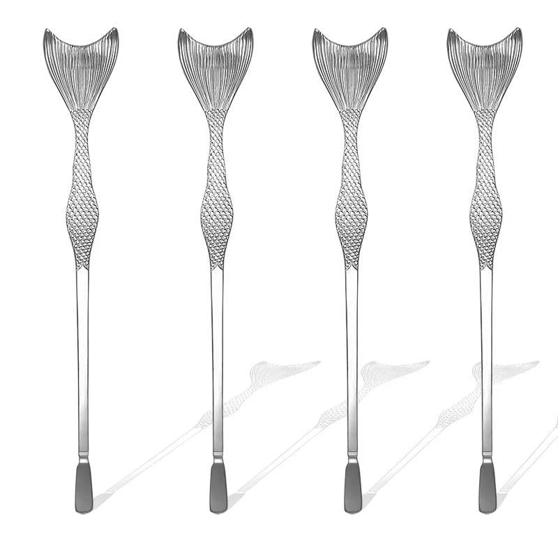 New ❤️ Bars Cocktail Stirrers - Stainless Steel Mermaid - 4 Pack 😍 3 New ❤️ Bars Cocktail Stirrers - Stainless Steel Mermaid - 4 Pack 😍