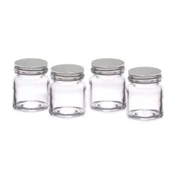 Cheap 😍 Bars Mini Mason Glass Jars - With Lids - 2.5 Oz. - Pack Of 4 🛒