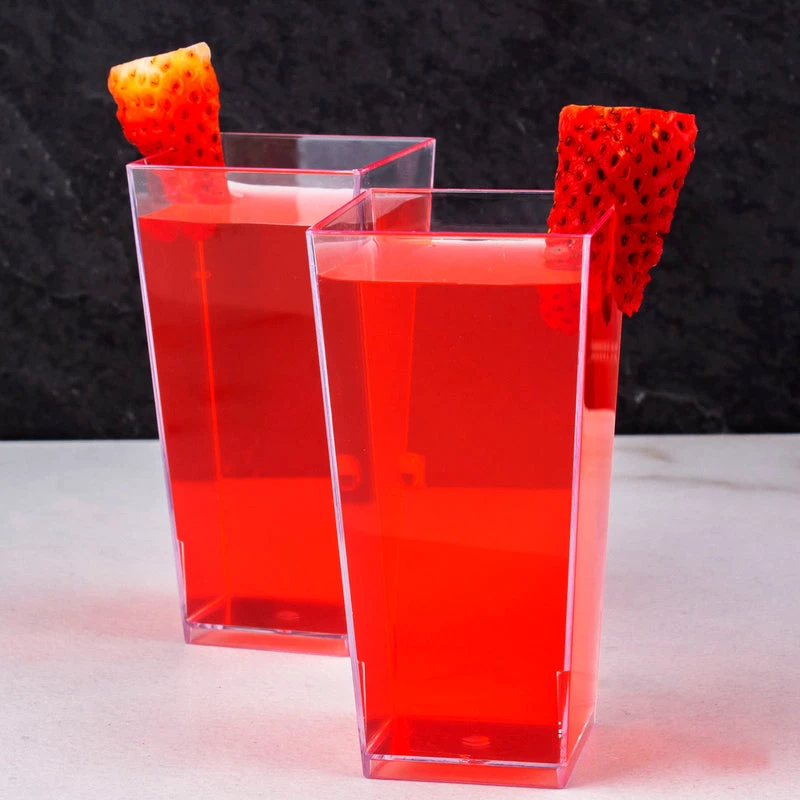 Outlet ⌛ Bars 16 Count - Clear Mini Tall Square Cups - 3.5 Ounce 🤩 6 Outlet ⌛ Bars 16 Count - Clear Mini Tall Square Cups - 3.5 Ounce 🤩 - Image 4