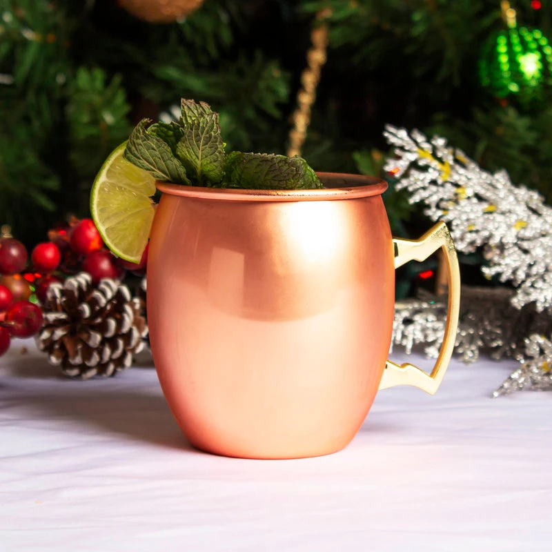 Brand new 🛒 Bars BarConic® Moscow Mule Mug - 18 Ounce - Copper Plated 🔔 4 Brand new 🛒 Bars BarConic® Moscow Mule Mug - 18 Ounce - Copper Plated 🔔 - Image 2
