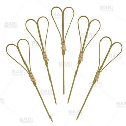 Flash Sale ✔️ Bars BarConic® Bamboo Cocktail Picks - Heart Shaped - (Pack Of 100) 🤩