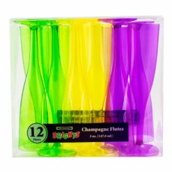 Coupon 🧨 Bars 12 Count - 1 Piece Neon Pack Of Champagne Glasses - 5oz ⌛ 7 Coupon 🧨 Bars 12 Count - 1 Piece Neon Pack Of Champagne Glasses - 5oz ⌛ -BARS Sales Store neon 1 piece champagne cup scene2 800x