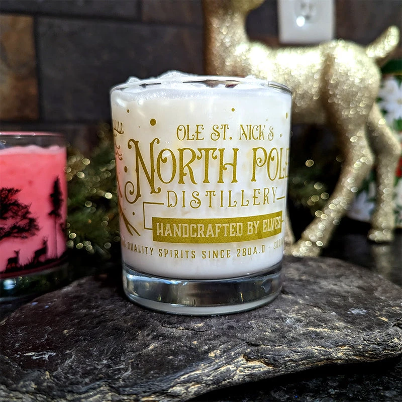 Cheap 🧨 Bars North Pole Distillery 🎅 Christmas Cocktail Glass - 10 Ounce 😉 4 Cheap 🧨 Bars North Pole Distillery 🎅 Christmas Cocktail Glass - 10 Ounce 😉 - Image 2