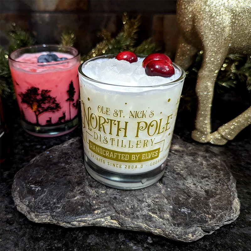 Cheap 🧨 Bars North Pole Distillery 🎅 Christmas Cocktail Glass - 10 Ounce 😉 6 Cheap 🧨 Bars North Pole Distillery 🎅 Christmas Cocktail Glass - 10 Ounce 😉 - Image 4