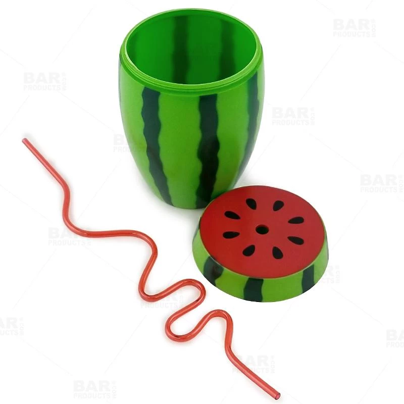 Best reviews of 😍 Bars BarConic® Plastic Watermelon Drinking Cup W/ Twisty Straw And Lid - 28oz ✔️ 5 Best reviews of 😍 Bars BarConic® Plastic Watermelon Drinking Cup W/ Twisty Straw And Lid - 28oz ✔️ - Image 3