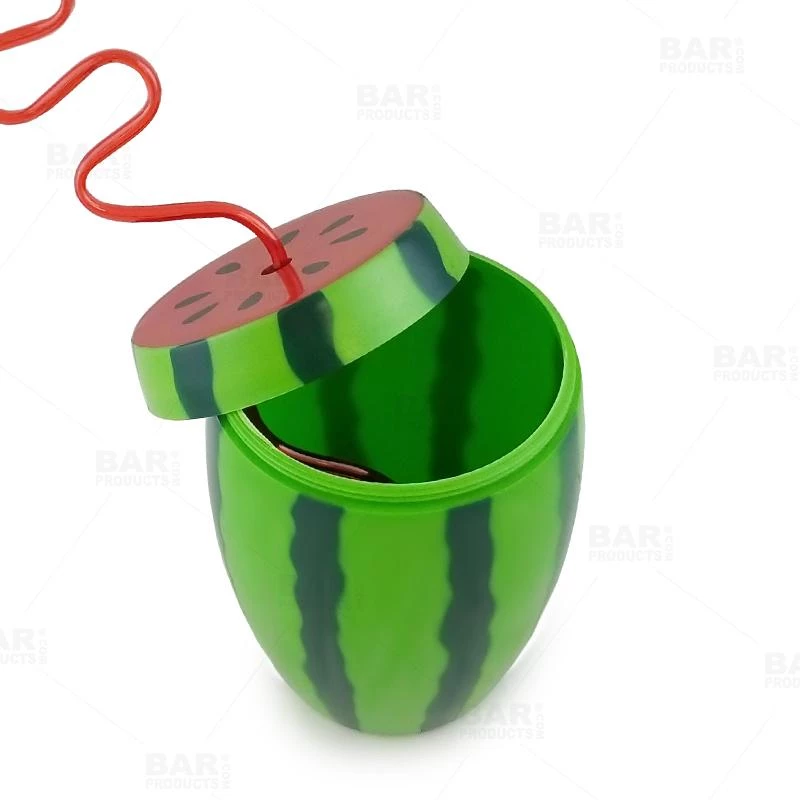 Best reviews of 😍 Bars BarConic® Plastic Watermelon Drinking Cup W/ Twisty Straw And Lid - 28oz ✔️ 6 Best reviews of 😍 Bars BarConic® Plastic Watermelon Drinking Cup W/ Twisty Straw And Lid - 28oz ✔️ - Image 4