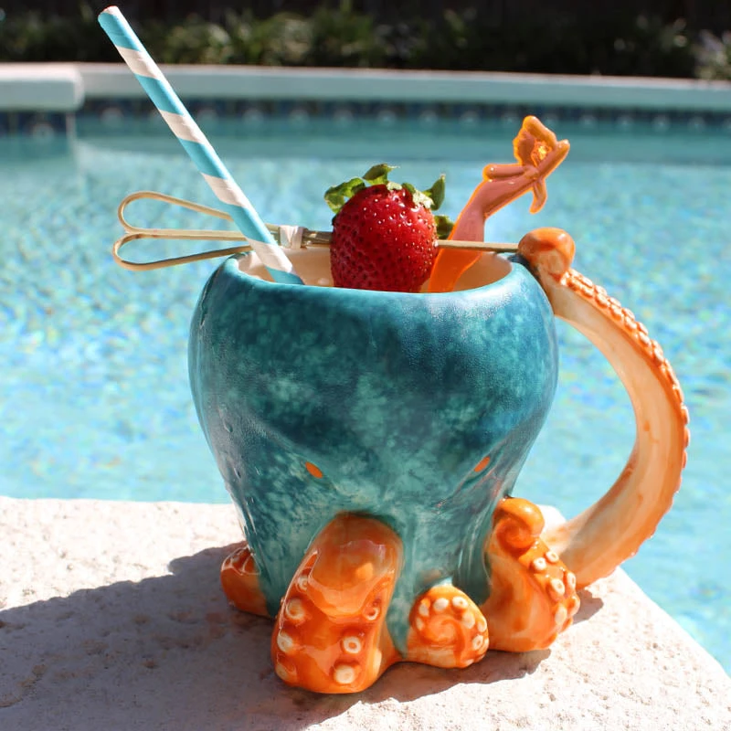 Deals 😉 Bars BarConic® Tiki Octopus - 15 Ounce 🥰 4 Deals 😉 Bars BarConic® Tiki Octopus - 15 Ounce 🥰 - Image 2