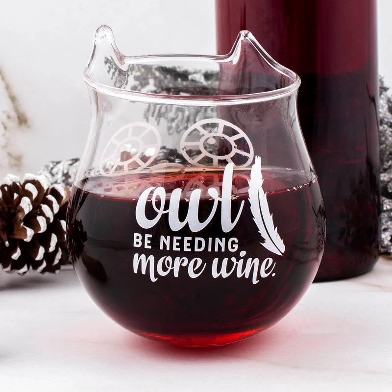 Flash Sale 🔔 Bars Stemless Wine Glass - 14oz - The Owl 🥰 6 Flash Sale 🔔 Bars Stemless Wine Glass - 14oz - The Owl 🥰 - Image 4